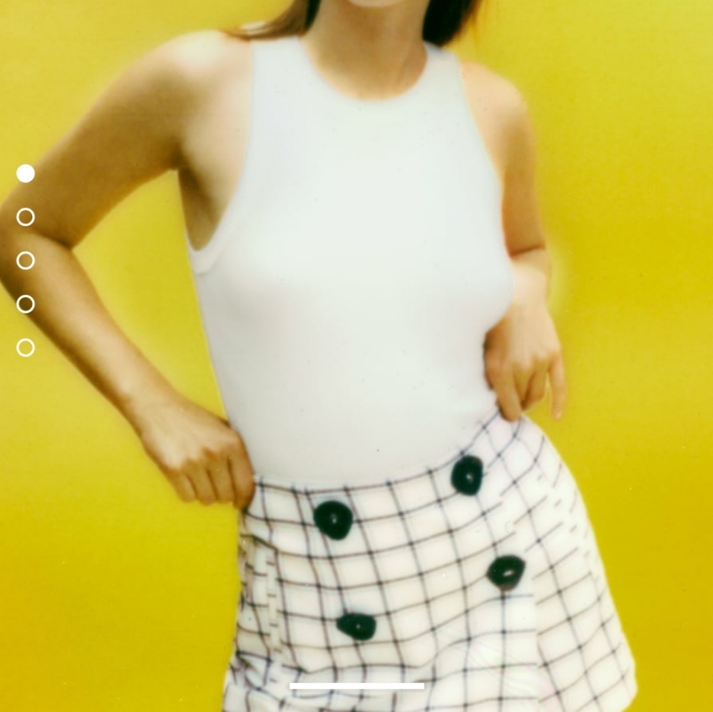 Zara Plaid Skort/Skirt Bloggers favorite